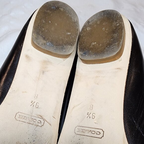 Coach | Tilly Leather Ballet Flats - Picture 7 of 7